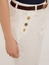 Pantalon regular avec des boutons métalliques image number 2