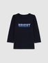 T-shirt avec application de lettres image number 4