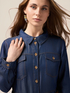 Tencel shirt dress image number 2