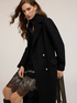 Cappotto doppiopetto in panno misto lana image number 3