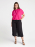 Wide cropped trousers image number 0