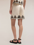 Shorts in embroidered cotton image number 1