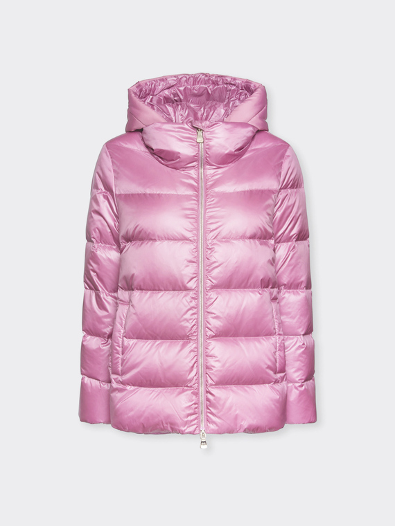 Lightweight quilted down jacket