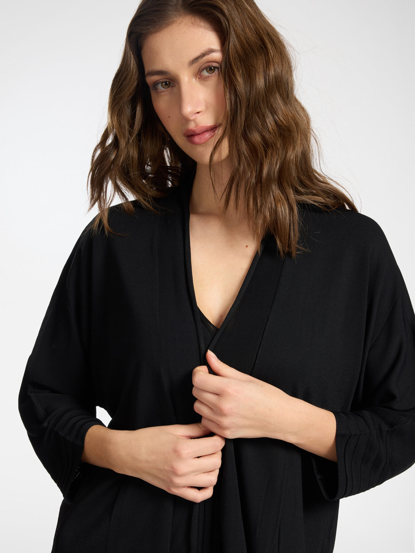 Viscose blend cardigan image number 3