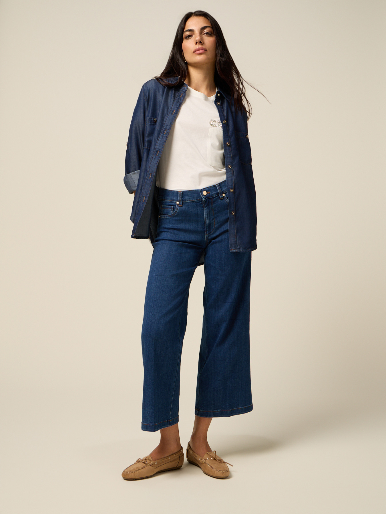 Cropped jeans image number 0