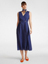 Robe portefeuille en lin image number 0