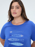 Camiseta de algod&oacute;n con estampado y perlas image number 2