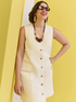 Hemdblusenkleid aus Leinen-Viskose-Mix image number 0