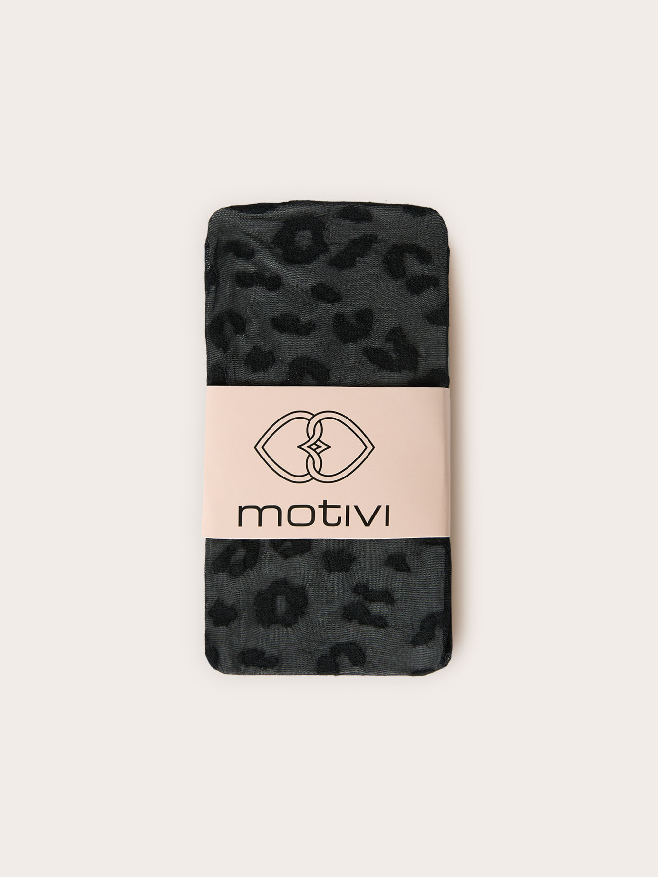 Short sheer animal print socks image number 1