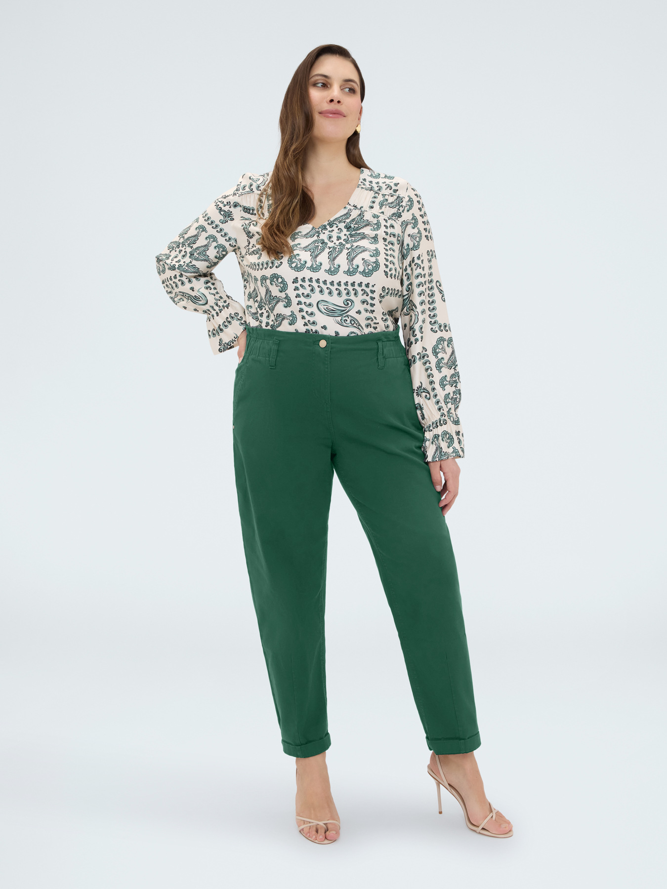Cotton Balloon Pants image number 0