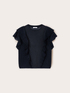 Maglia lurex con volant image number 4