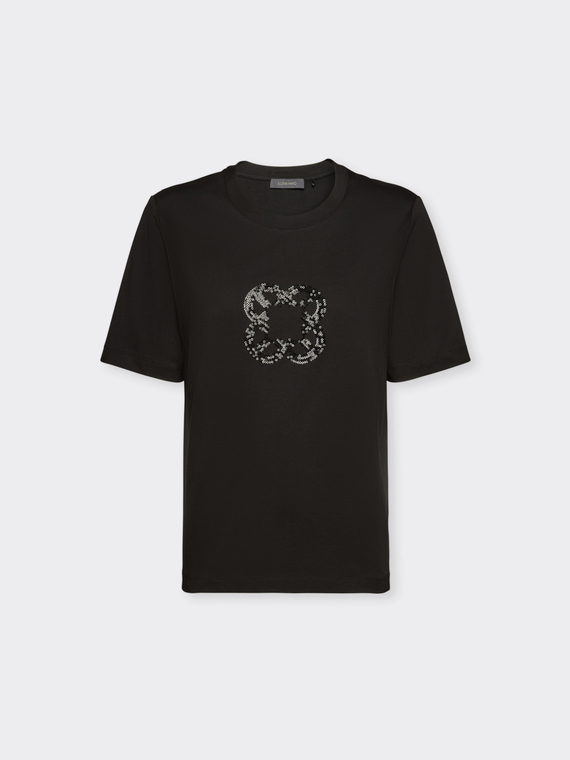 T-shirt with Monogram embroidery