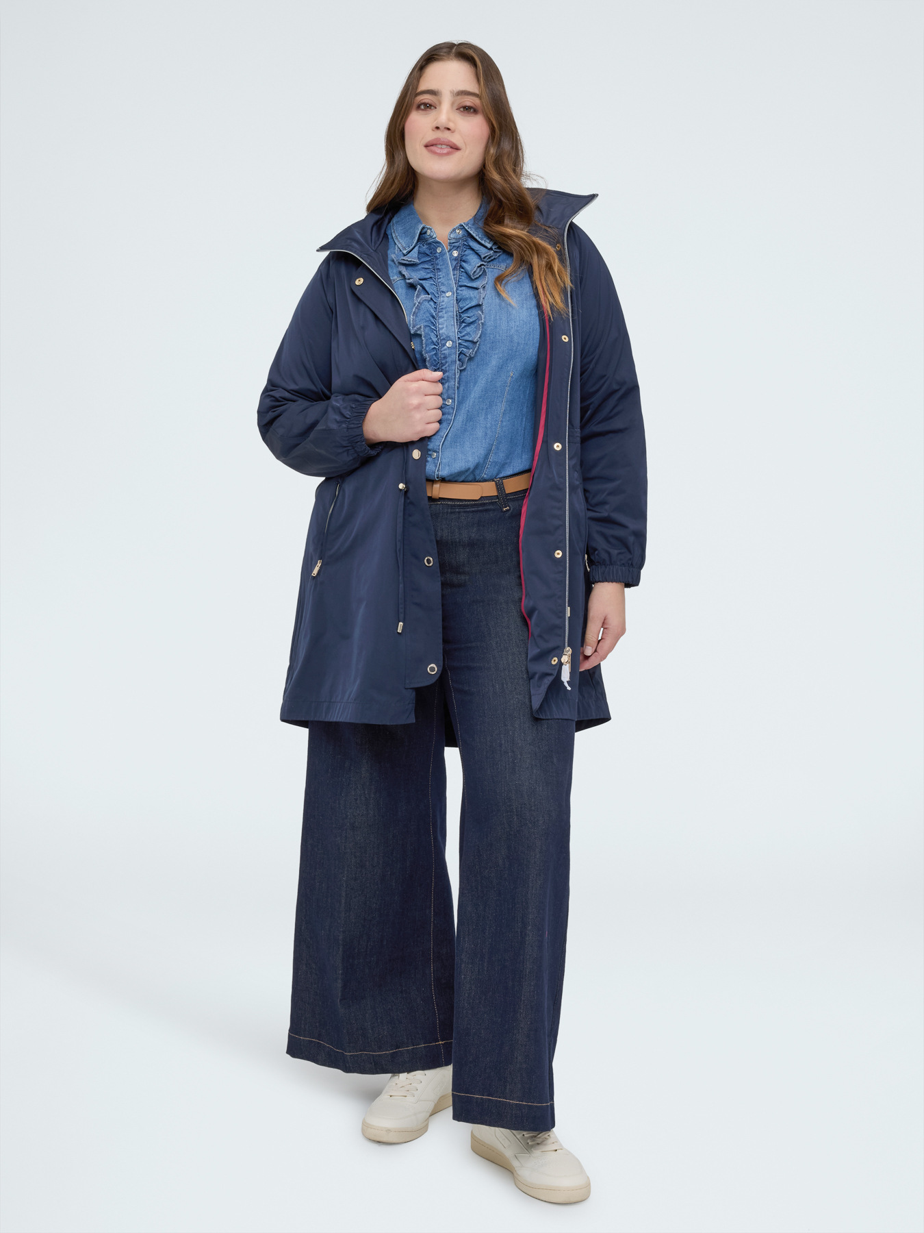 Langer Parka mit Kapuze image number 3