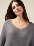 Viscose blend lurex sweater image number 2