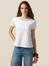 Tricou cu broderie din pietre colorate image number 0