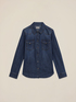 Camicia in denim stretch image number 4