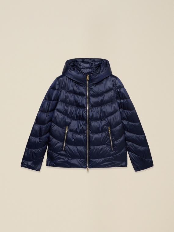 Puffy bag down jacket