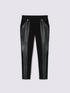 Leggings aus Milano-Strick und beschichtetem Stoff image number 4