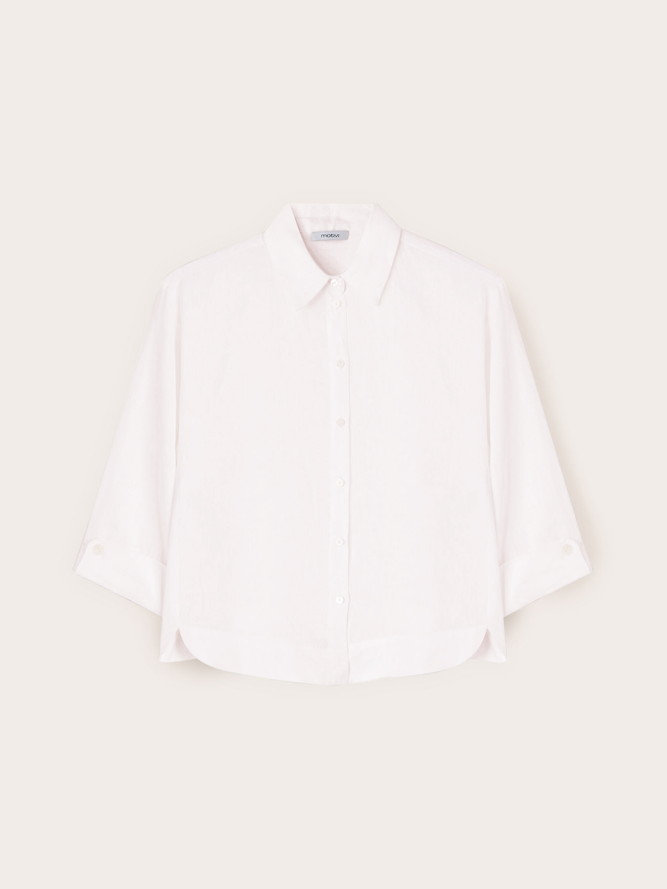 Boxy-Hemd aus Leinen image number 4