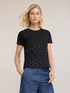 T-shirt avec broderie de paillettes image number 2