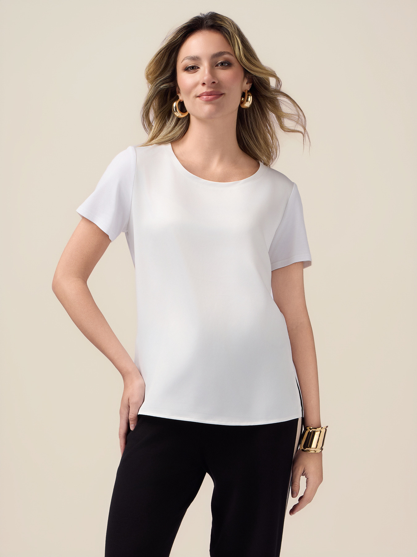 Camiseta bimaterial image number 0