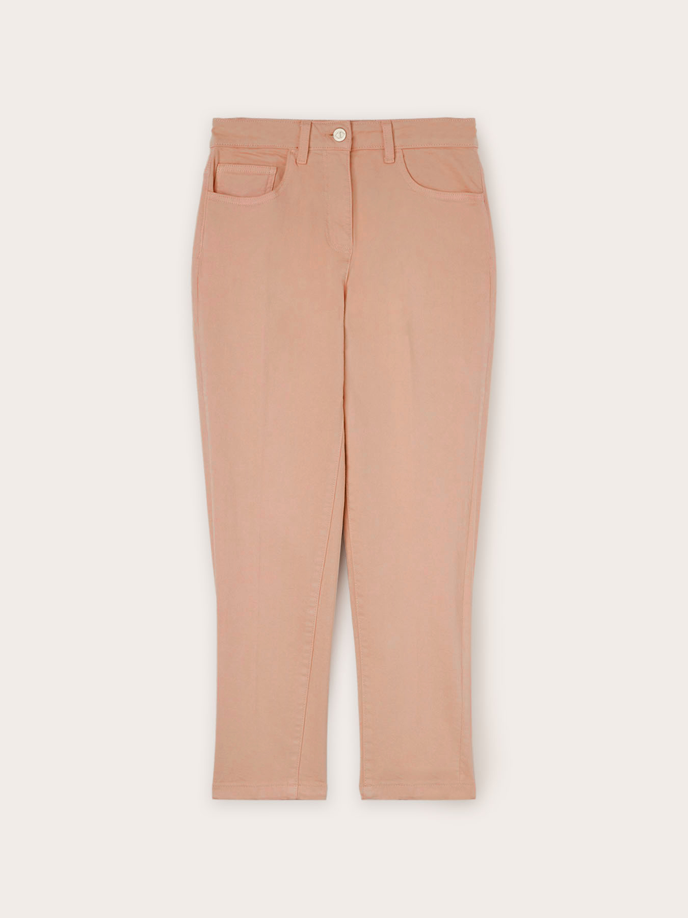 Rianne carrot fit drill trousers image number 4