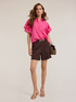 Shirt with ruffle sleeves image number 0