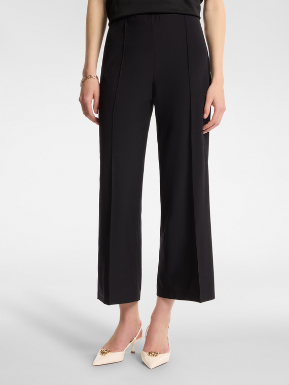 Pantaloni dritti in tessuto leggero