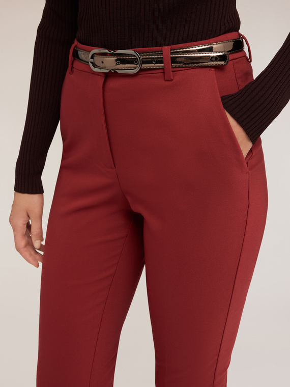 Low mirrored laminated belt