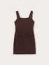 Vestito tubino in misto lino con tasche image number 4