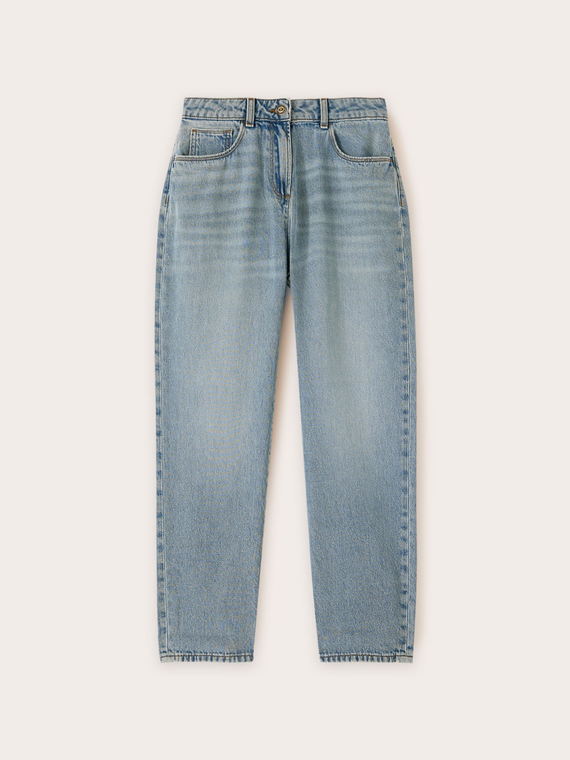 Boyfriend jeans stone washed
