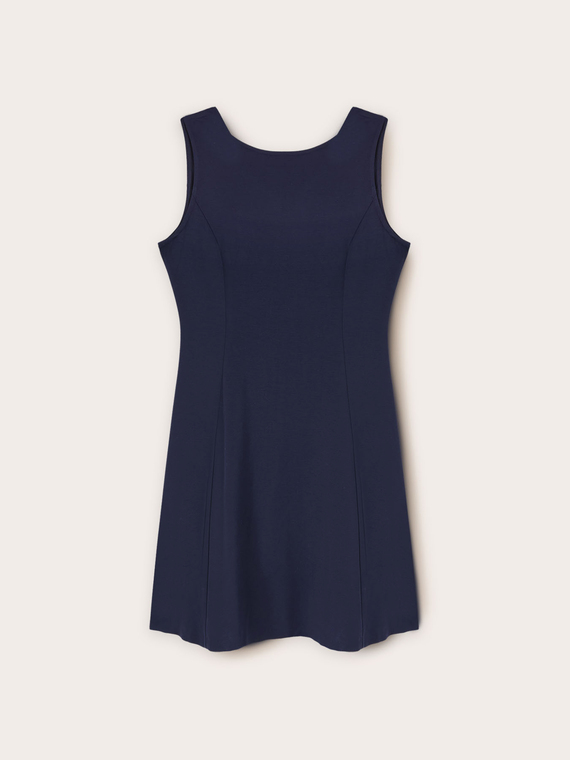 Mini dress in punto milano