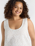 Top in pizzo macramé image number 3