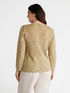 Melierter Pullover mit V-Ausschnitt image number 2