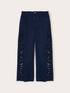 Jean large slouchy avec broderie image number 4