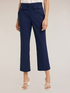Pantaloni kick flare in cotone tecnico image number 2