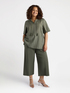 Pantaloni cropped leggeri image number 2