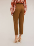 Regular trousers with pleats image number 1