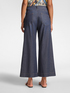 Chambray Cropped Jeans image number 1