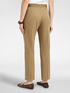 Pantaloni dritti in raso stretch image number 1