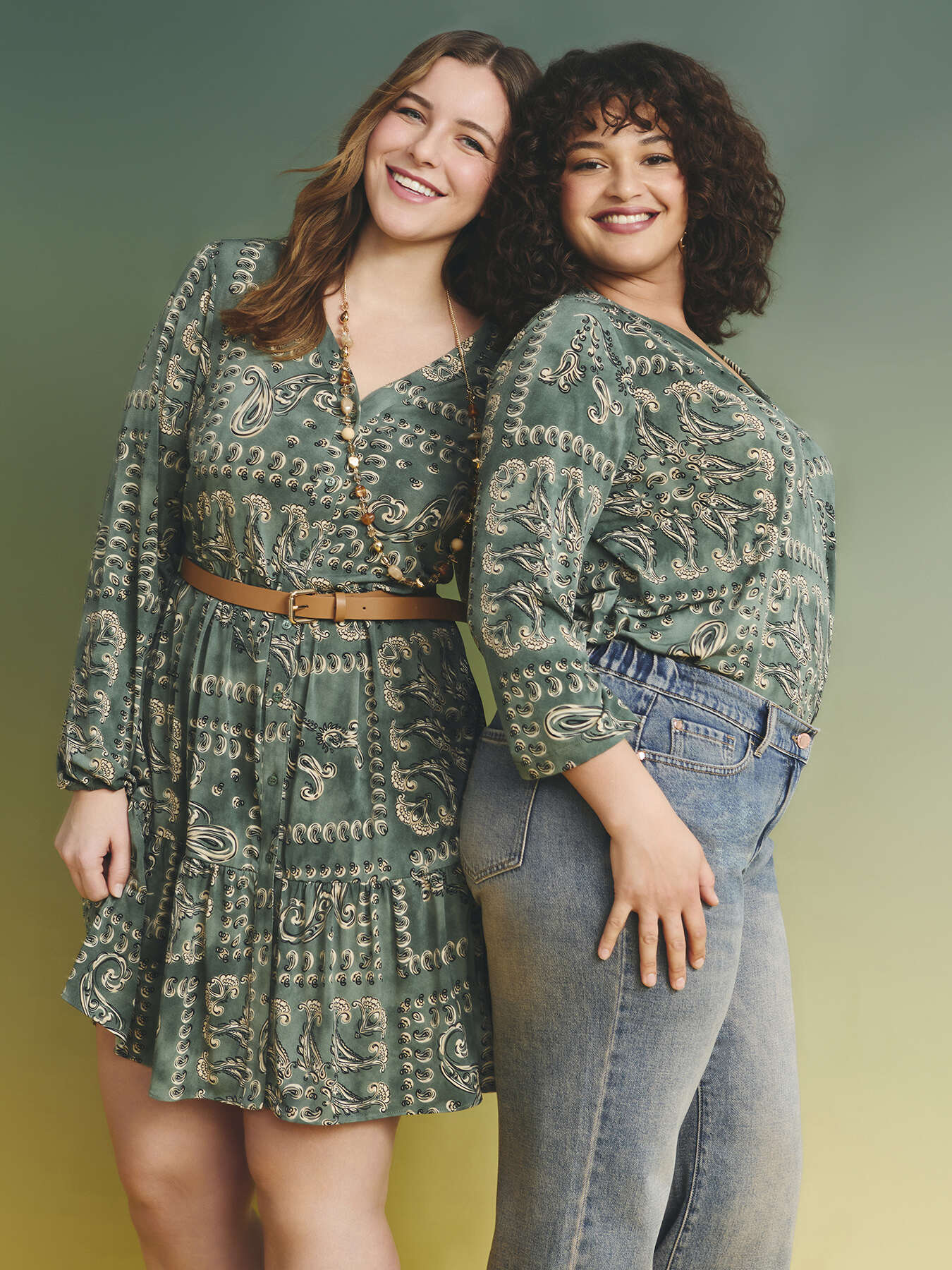 Robe SMILE &agrave; imprim&eacute; paisley image number 4