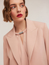Cotton blend canvas spencer jacket image number 3