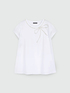 T-shirt con ricamo fiocco image number 4