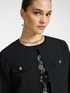Short crew neck jacket image number 3