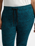 Gerade geschnittene bedruckte Hose image number 3