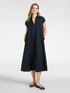 Flared dress with collar image number 2