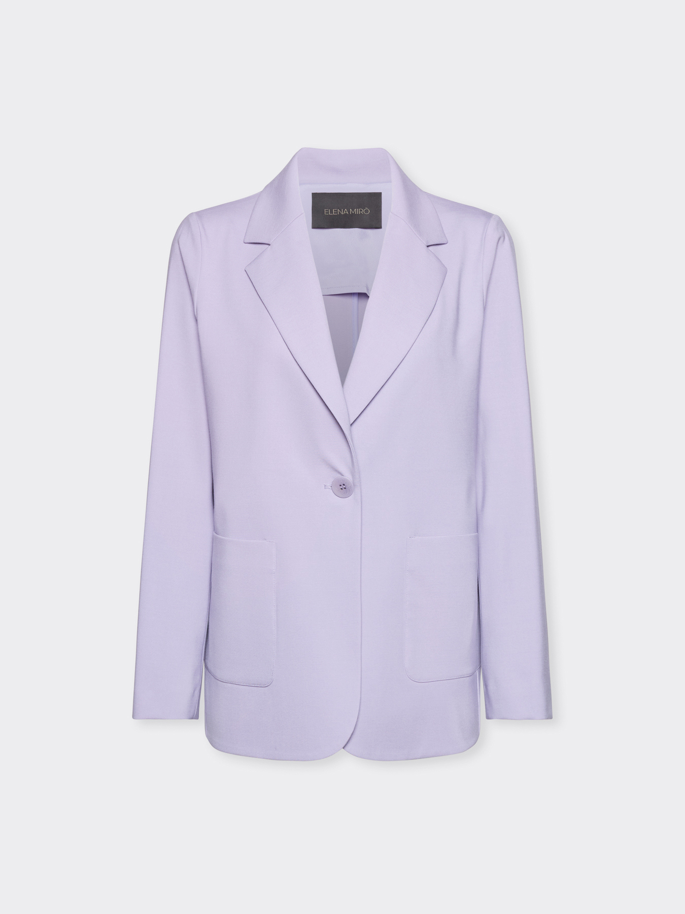Single-breasted blazer in Milano stitch image number 4