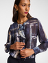 Bedruckte Georgette-Bluse image number 8