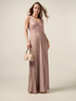 Long dress with embroidered bodice image number 3
