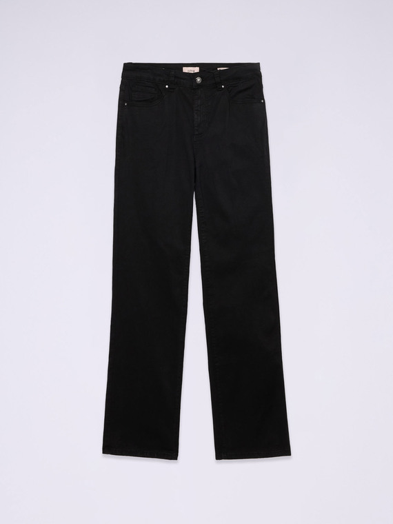 Pantaloni regular din amestec de tencel